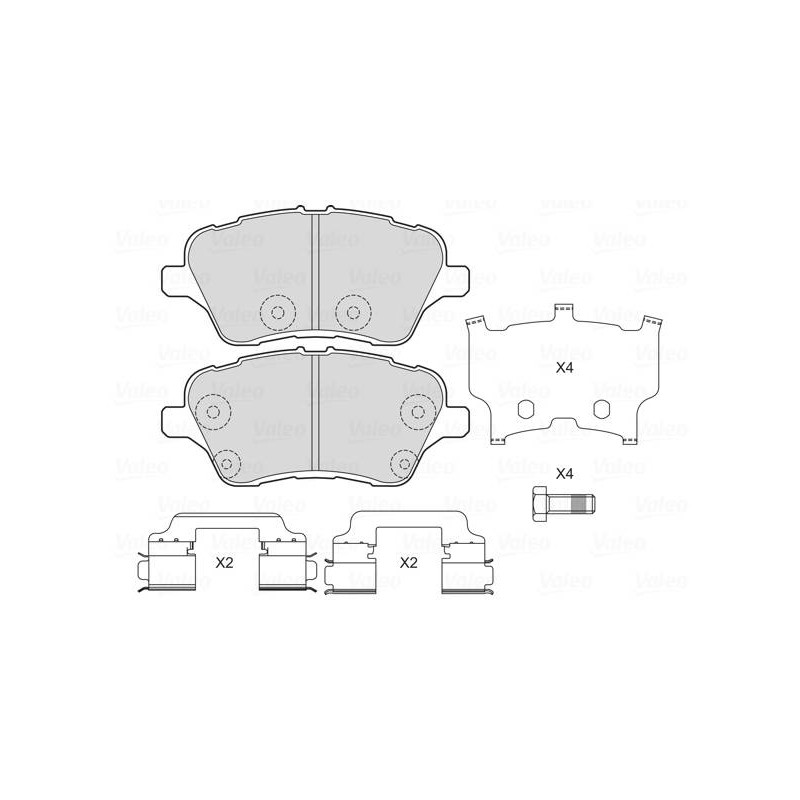 PLAQ FREIN FORD B-MAX FIESTA VI VII