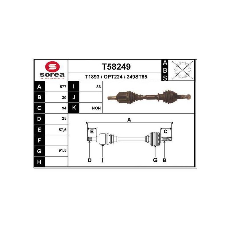 TRANSMISSION / ASTRA H - ZAFIRA B