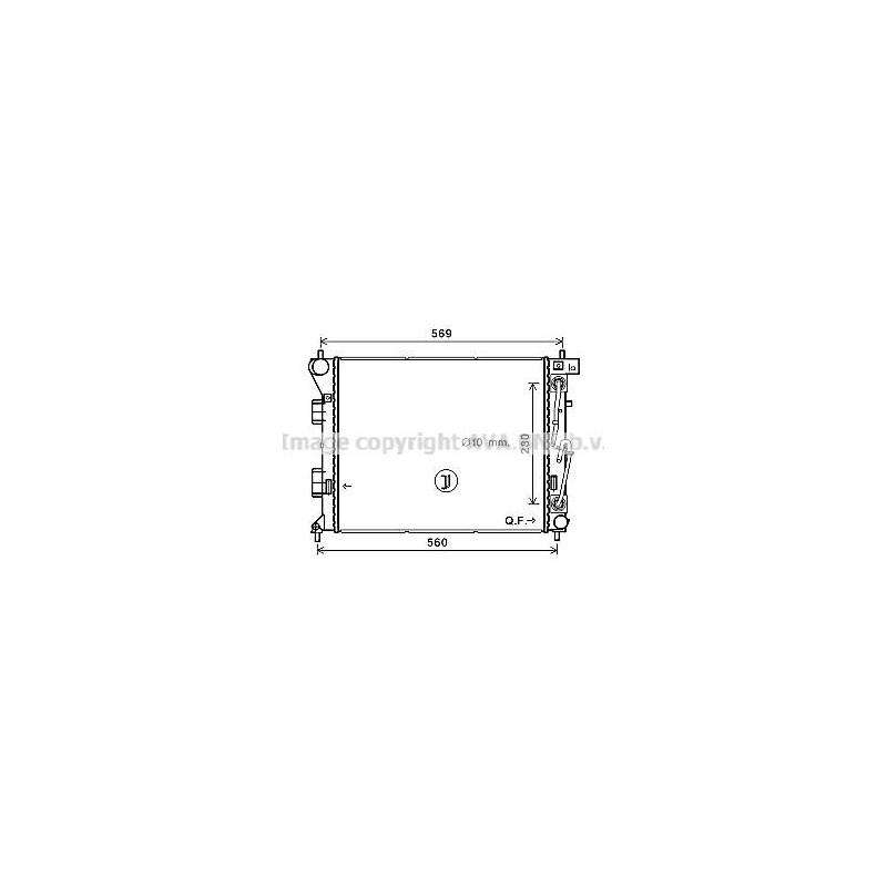 RAD EAU-VL/VUL- HYUNDAI- PRE