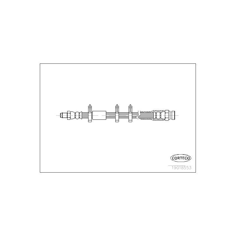 FLEXIBLE DE FREIN FIAT ARGENTA.