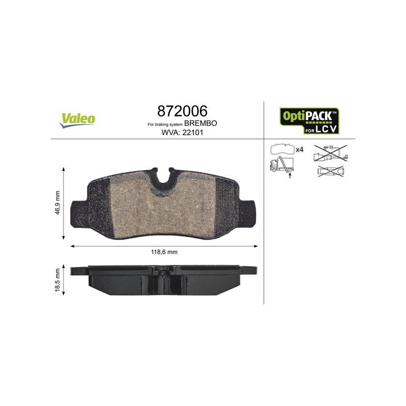 OPTIPACK POUR LCV MB VITO V-CLASS
