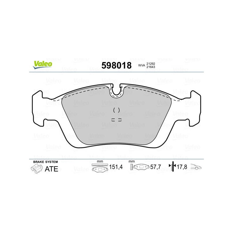 PLAQ FREIN BMW SERIE 3 (E36)