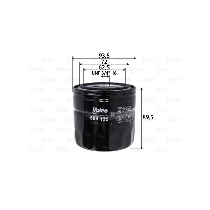 OIL FILTER FORD CAPRI