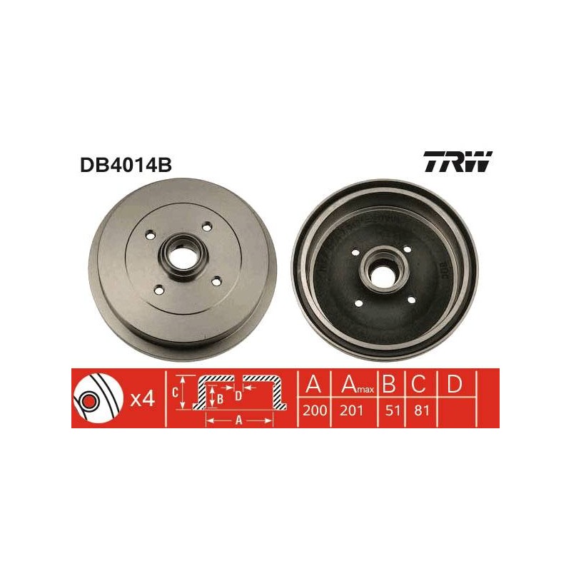 TAMBOUR DE FREIN + ROUL.