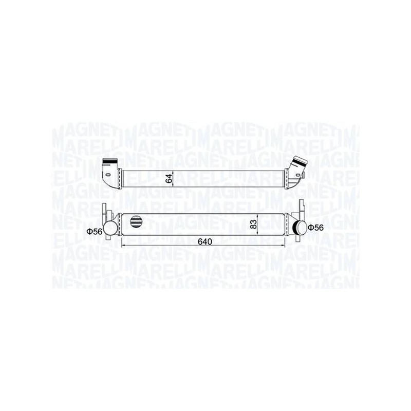 INTERCOOLER VW POLO V 1.6 TDI