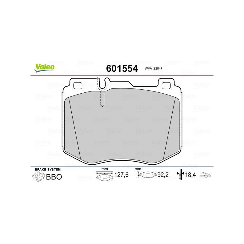 PLAQ FR MERC CLASSE C (W205/C205) A