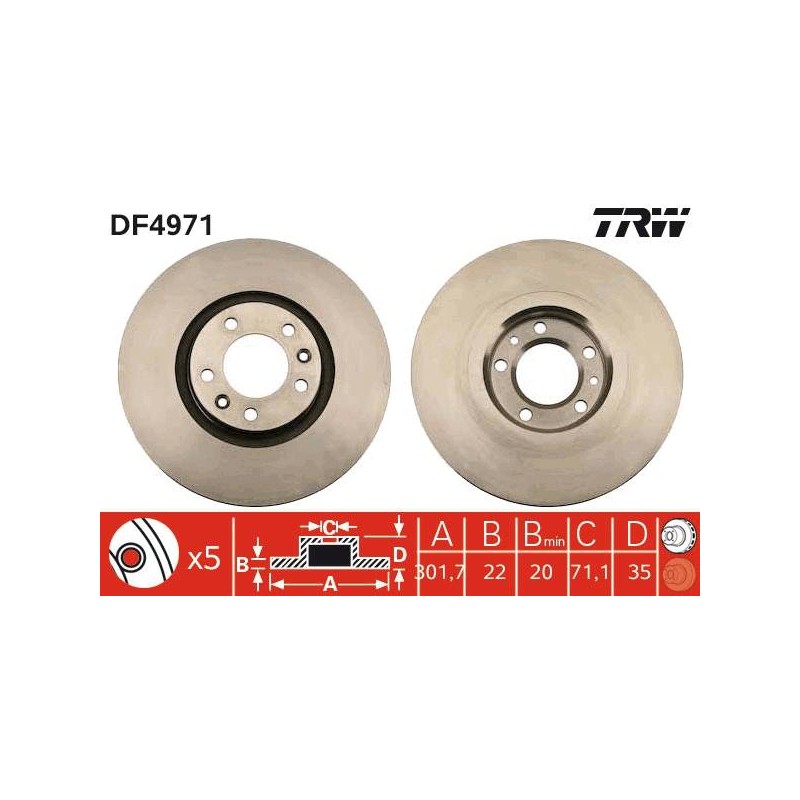 PAIRE DE DISQUES