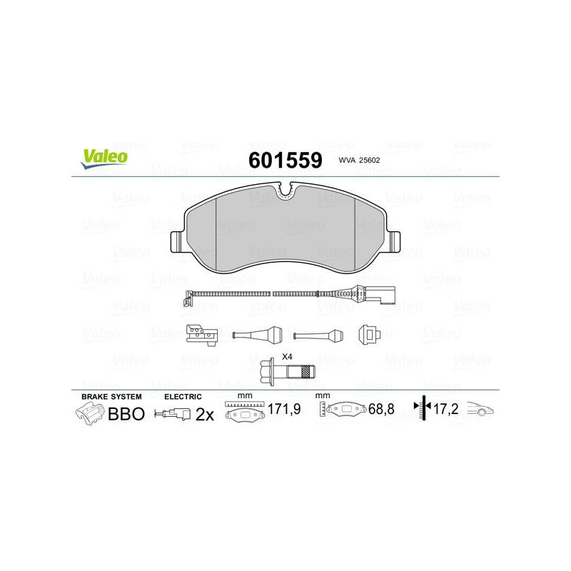 PLAQ FR FORD TRANSIT 2012 / TOURNE