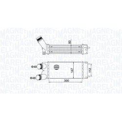 INTERCOOLER PSA PARTNER 1.6 HDI 16V