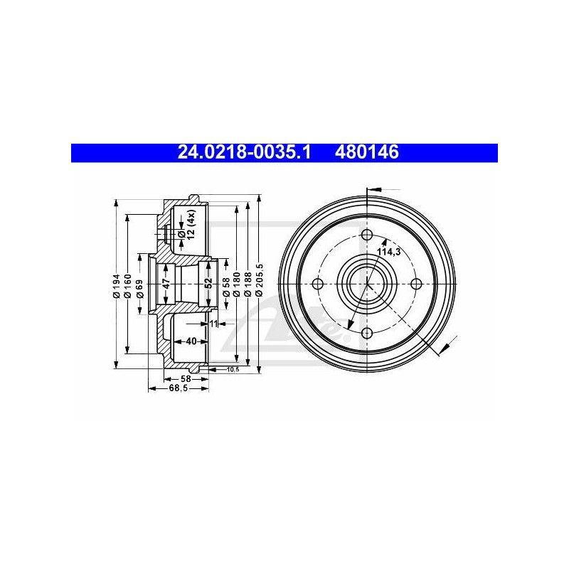 TAMBOUR PRIX UNITAIRE