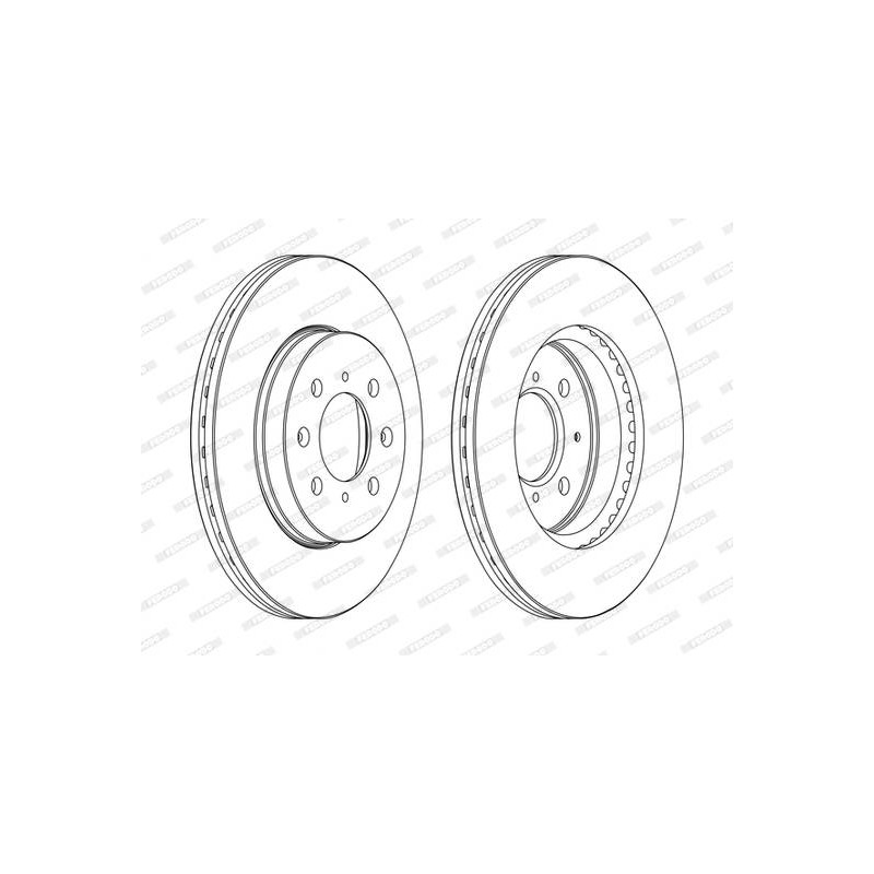 DISQUES DE FREIN VL (2P.)