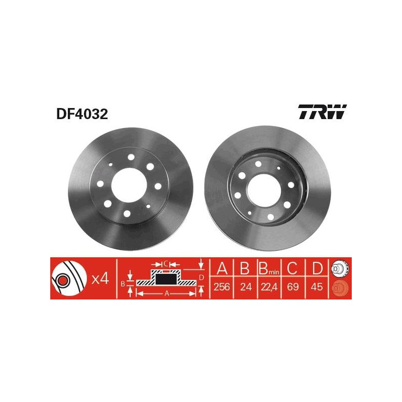 PAIRE DE DISQUES