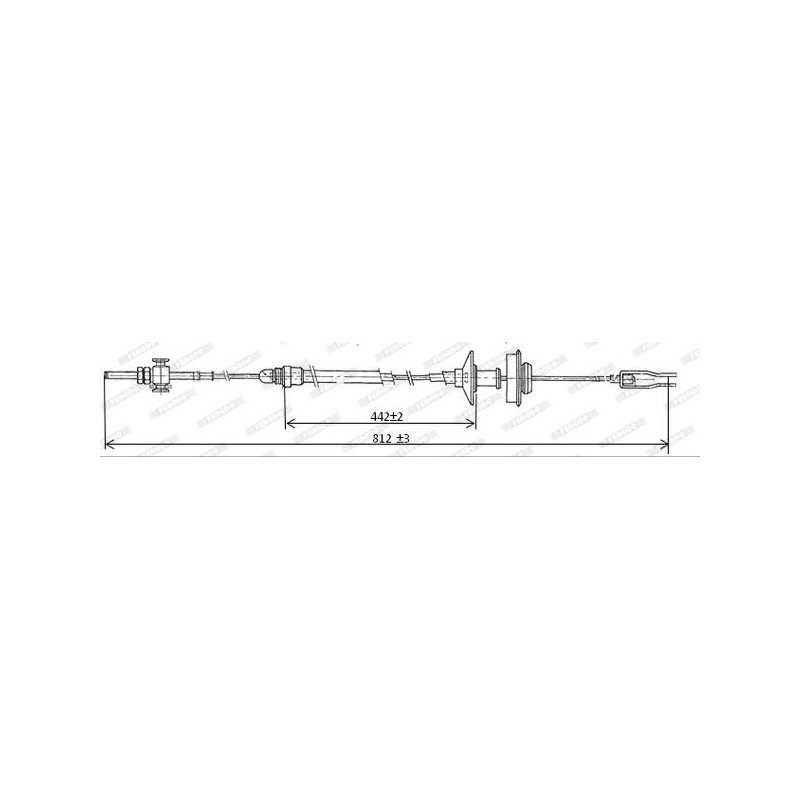 CABLE D EMBRAYAGE