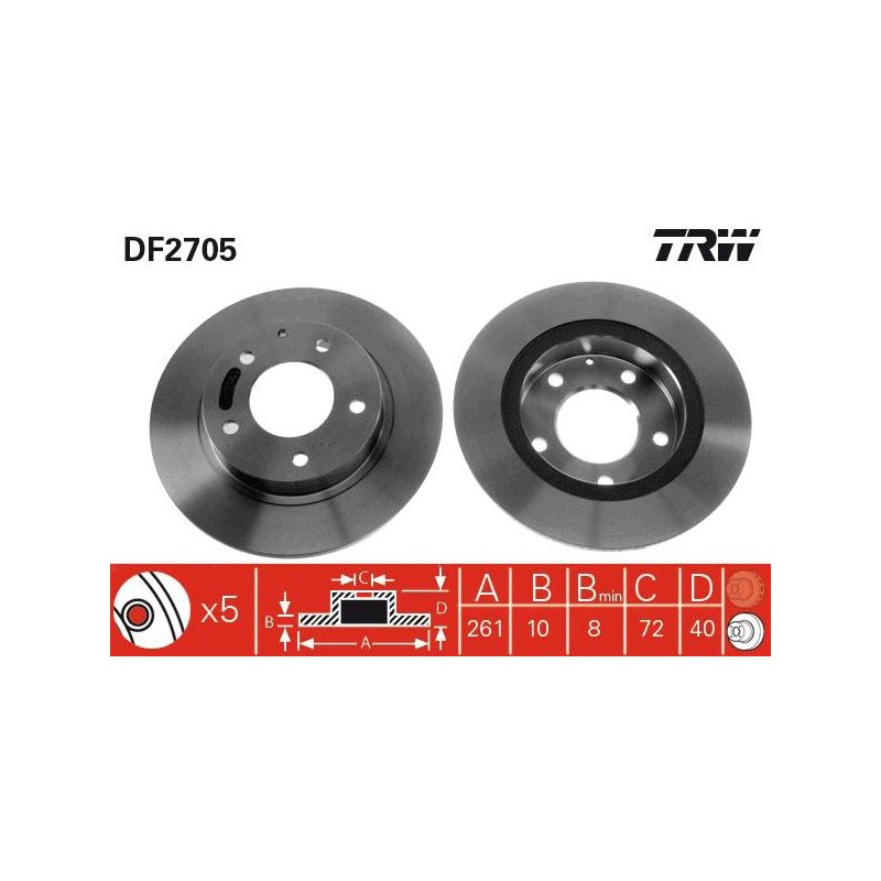 PAIRE DE DISQUES