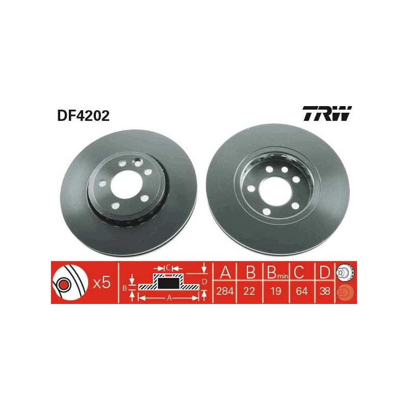 PAIRE DE DISQUES