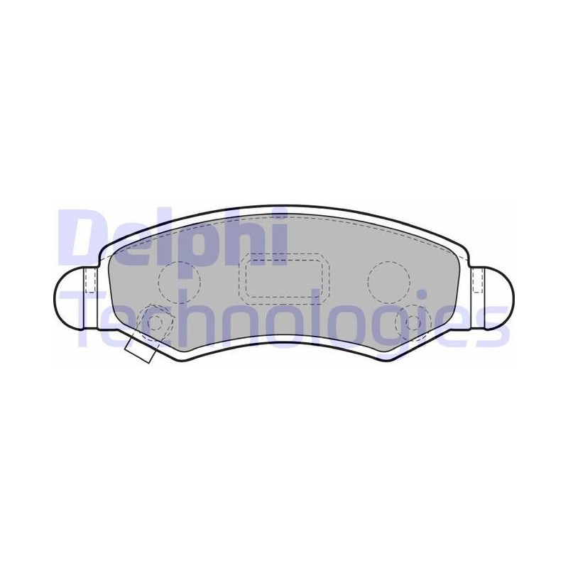 JEU DE PLAQUETTES DE FREIN