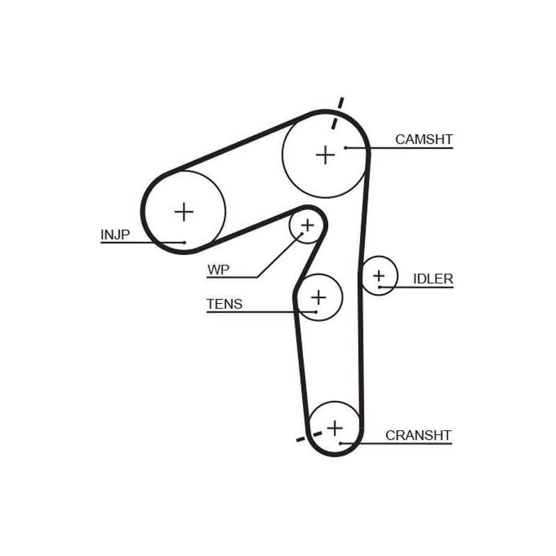 COURROIE DISTRIBUTION