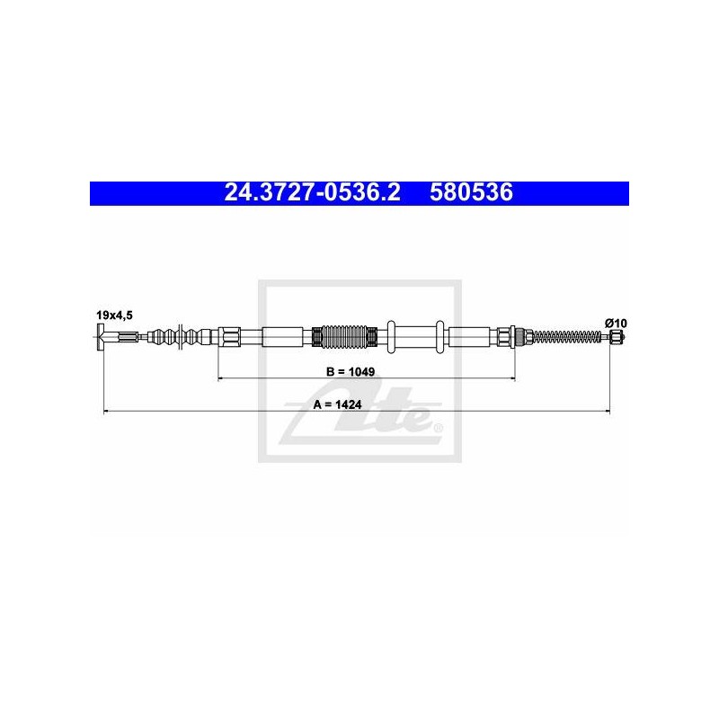 CABLE DE FREIN A MAIN