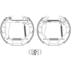 R1270 KIT FREIN PRE MONTE