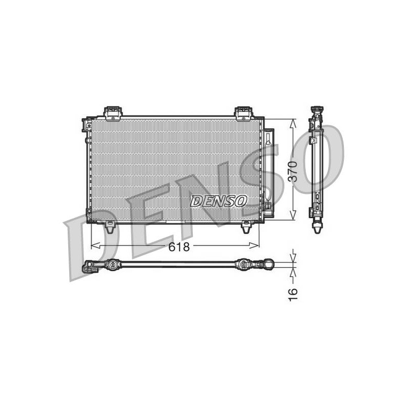 CONDENSEUR TOY AVENSIS
