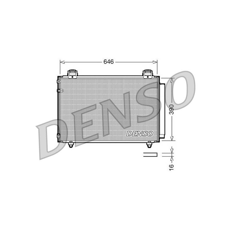 CONDENSEUR TOY AVENSIS