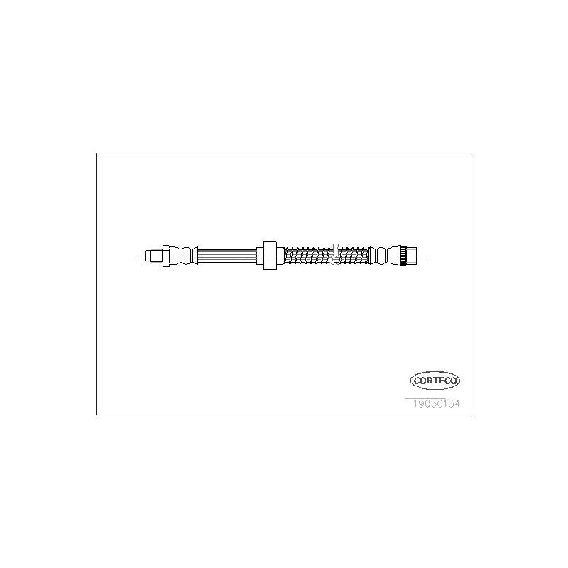 FLEXIBLE DE FREIN CITROEN XSARA