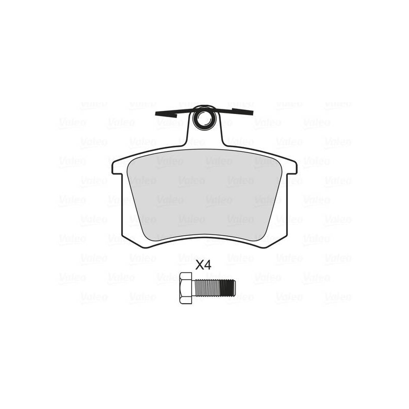 PLAQ FREIN AUDI 80 100 A4 RR