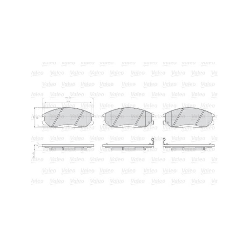 PLAQ. DE FREIN VUL HYUNDAI H1 (03 0