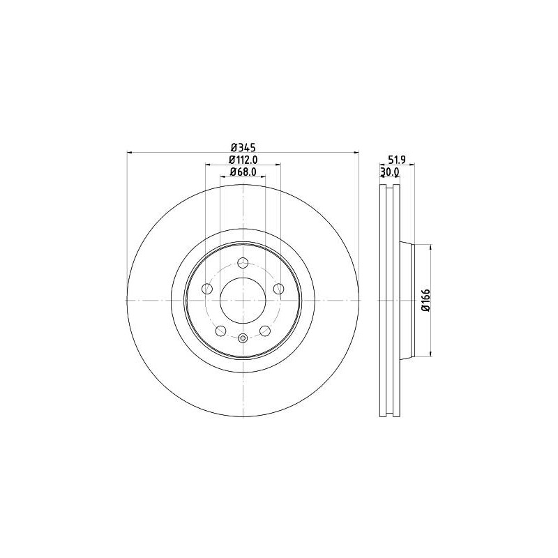 55292PRO DISQUE FRE - PRIX UNIT.CAR