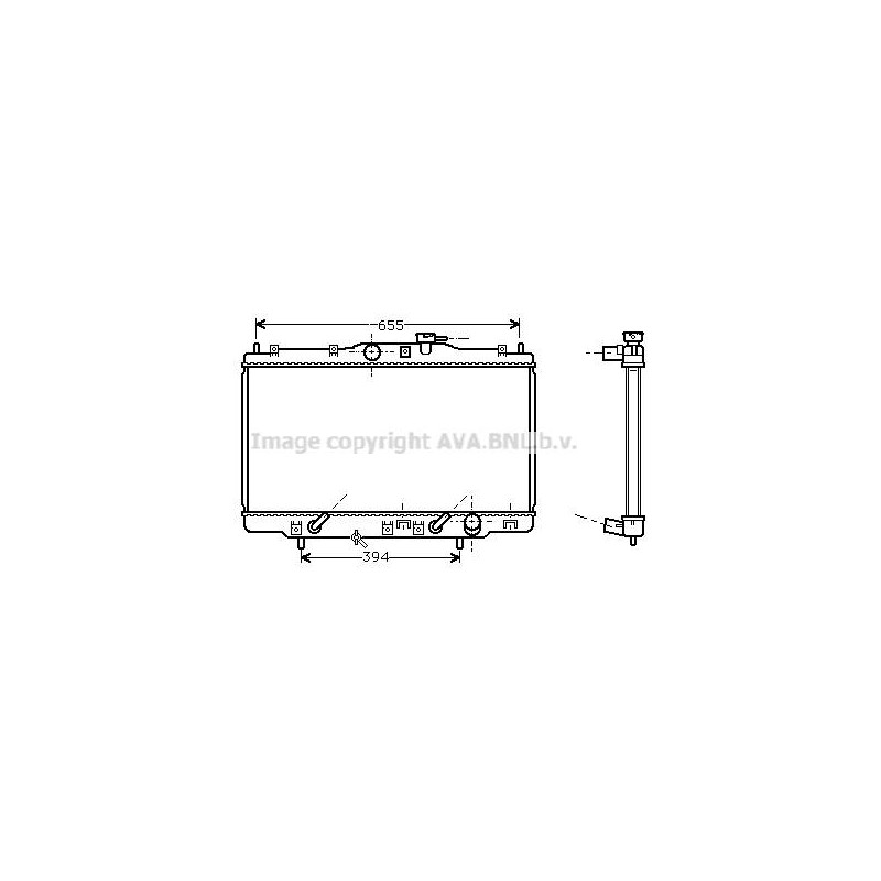 RAD EAU-VL/VUL- HONDA- PRE
