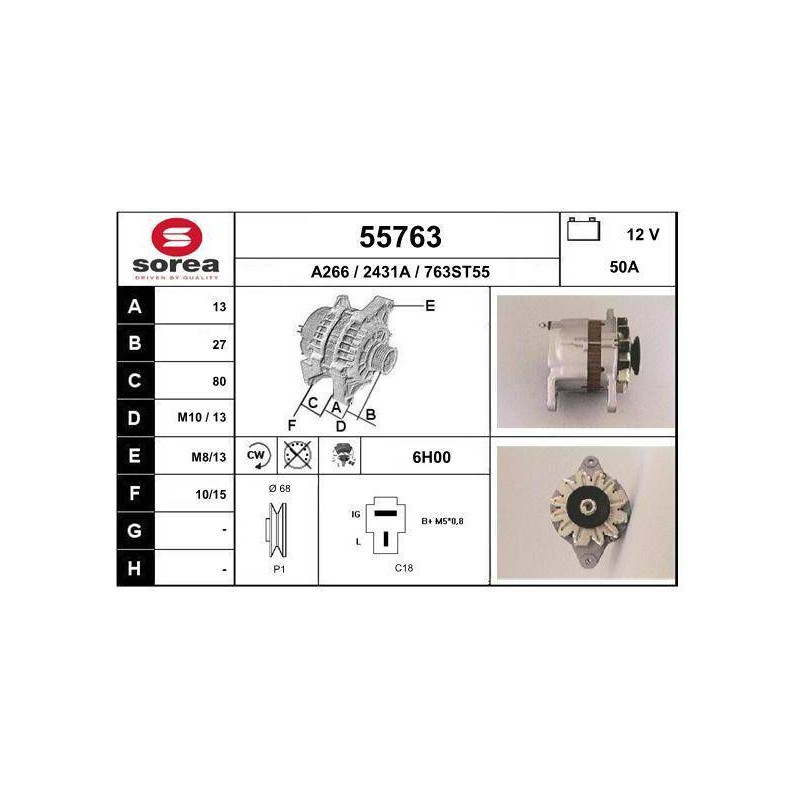 ALTERNATEUR VL / 323