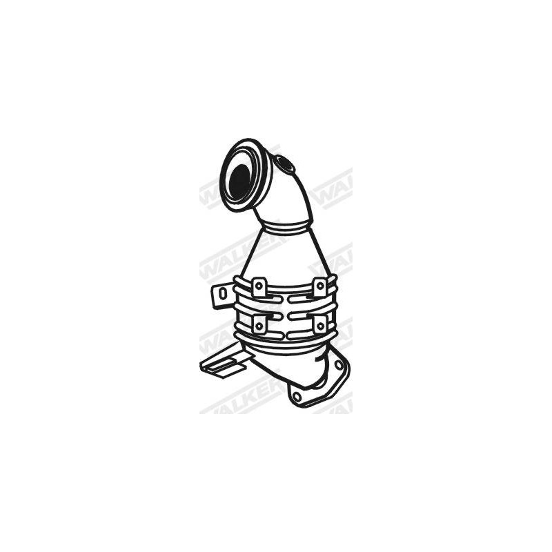 CATALYSEUR OPEL ASTRA/CASCADA/CORSA