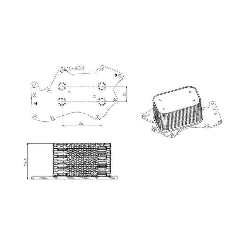Silentbloc de couvercle de culasse