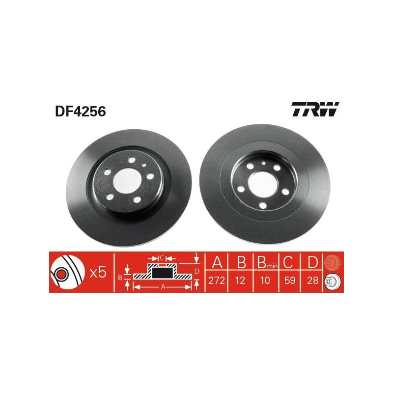 PAIRE DE DISQUES