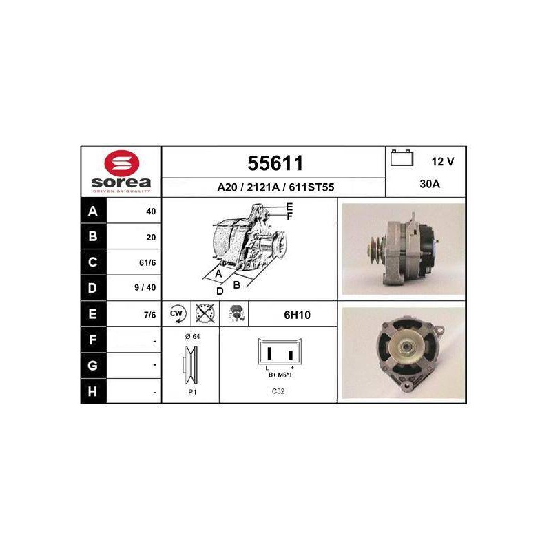 ALTERNATEUR VL / LNA-VISA 2CYL