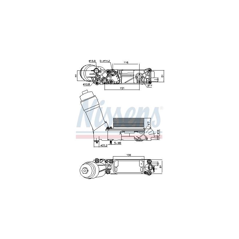 RAD.HUILE JEEP GRAND CHEROKEE (2010