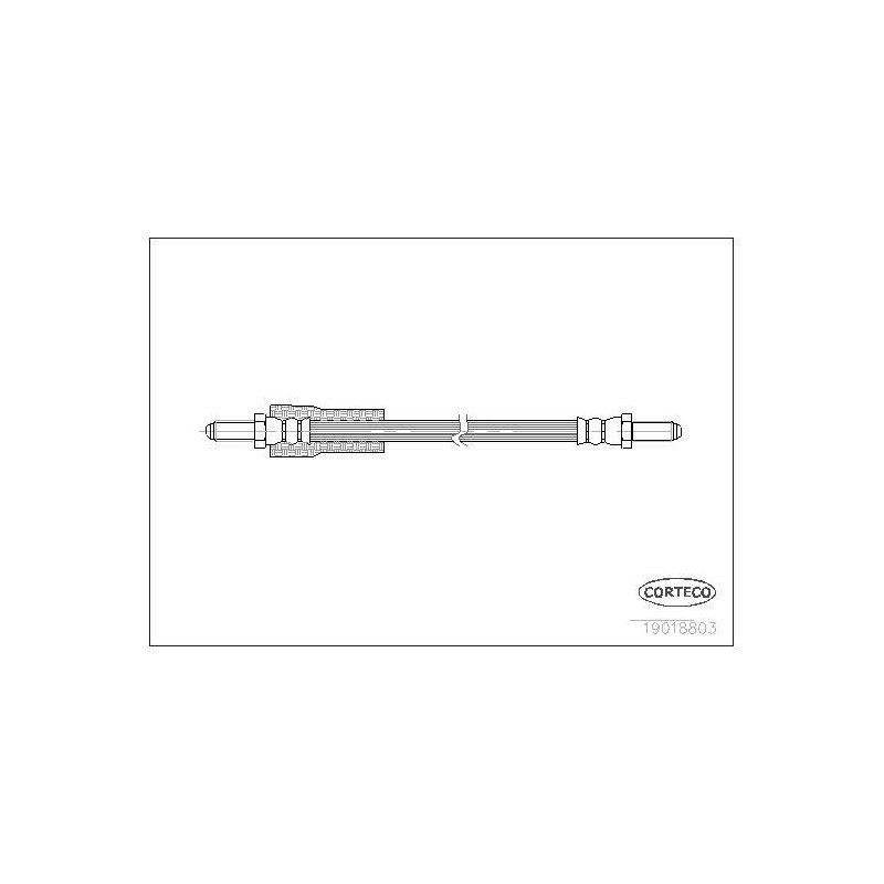 FLEXIBLE DE FREIN FORD-FORD L.T.