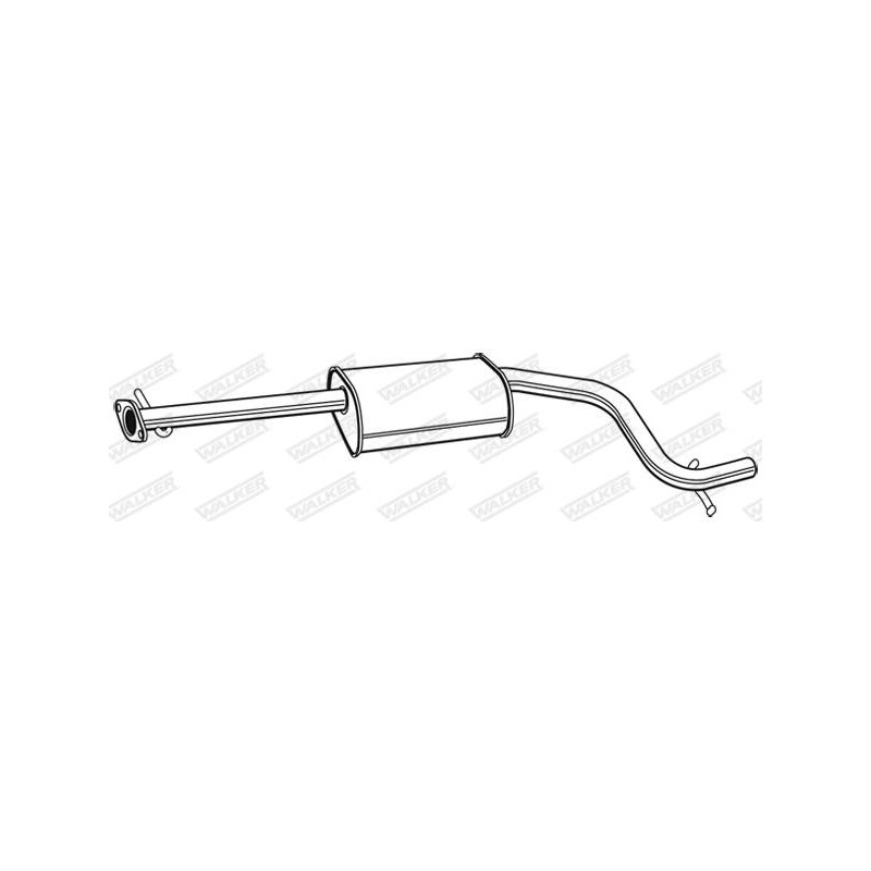 SILENCIEUX INTERMEDIAIRE FORD MONDE