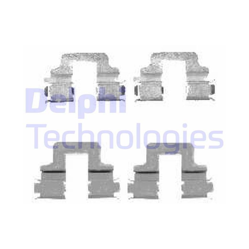 KIT ACCESSOIRES PLAQUETTES DE FREIN
