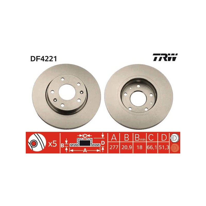 PAIRE DE DISQUES