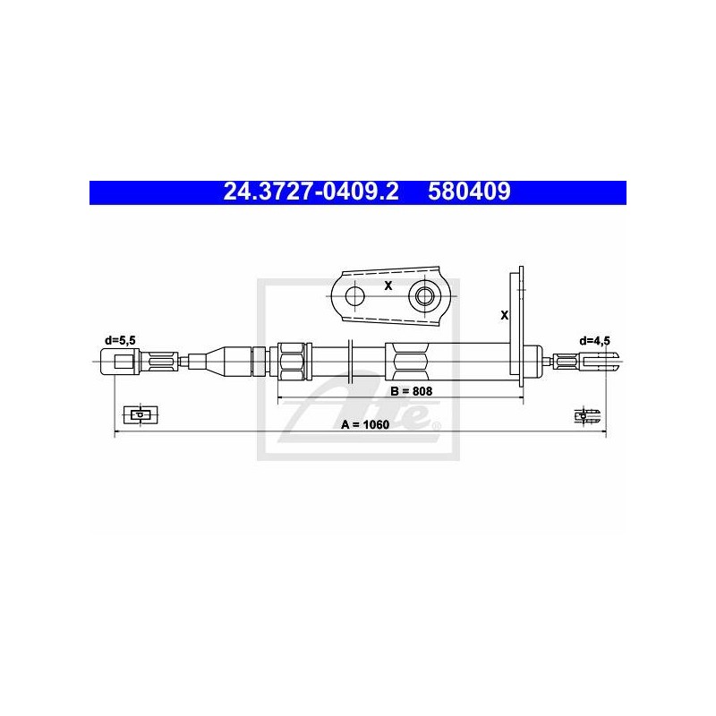 CABLE DE FREIN A MAIN