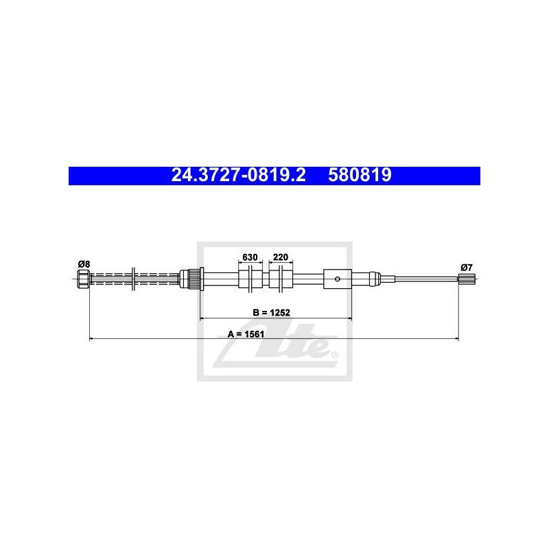 CABLE DE FREIN A MAIN