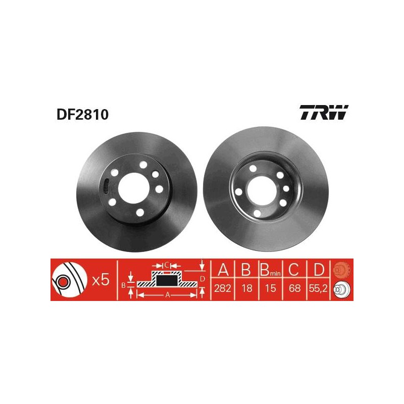 PAIRE DE DISQUES