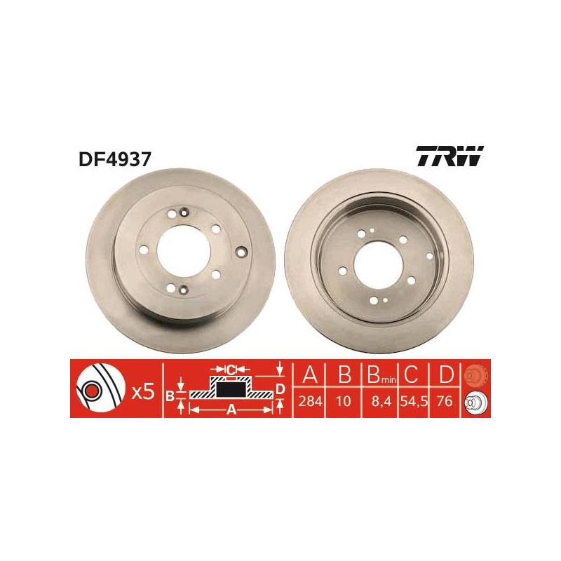 PAIRE DE DISQUES