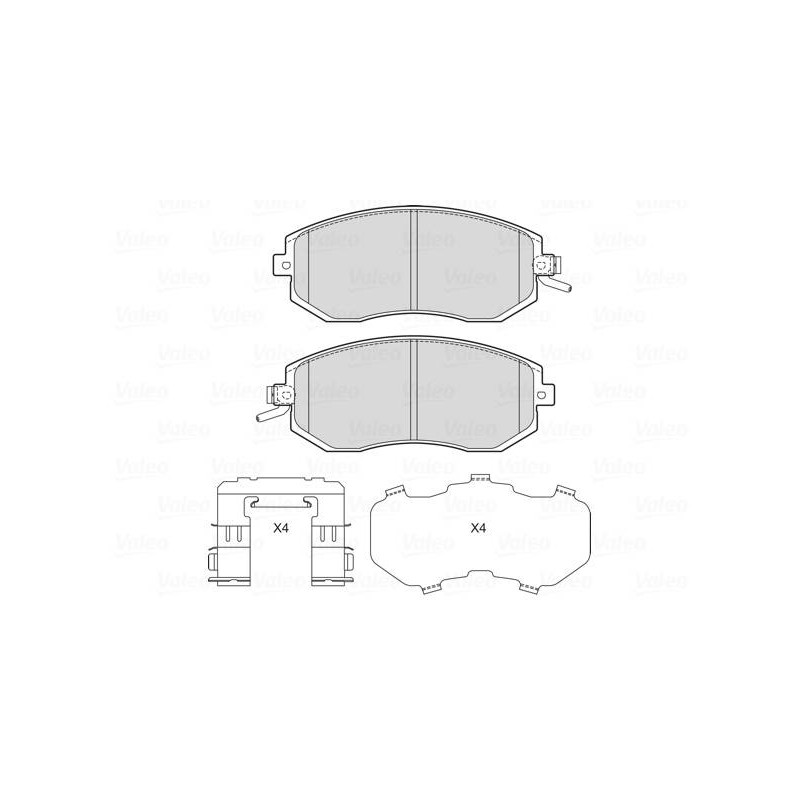 PLAQ FREIN SUBARU FORESTER TOY GT86