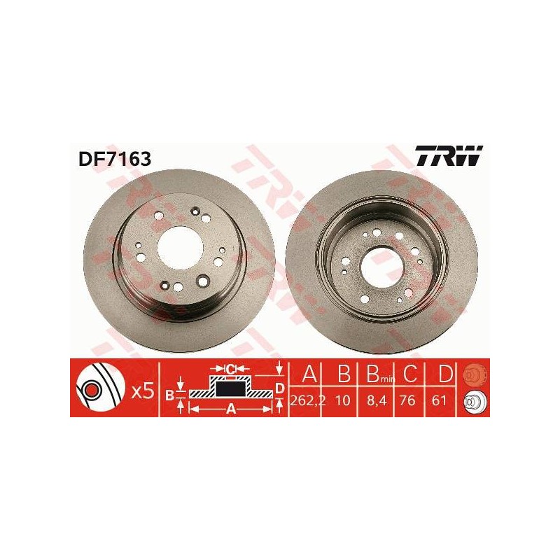 PAIRE DE DISQUES