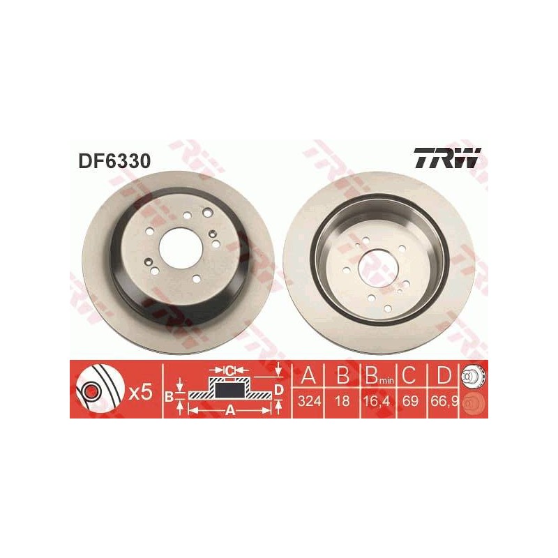PAIRE DE DISQUES