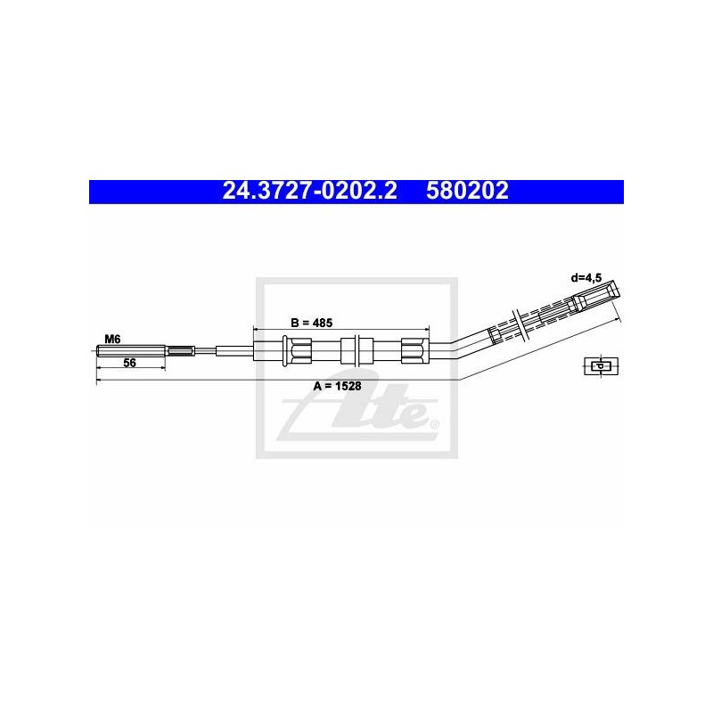 CABLE DE FREIN A MAIN
