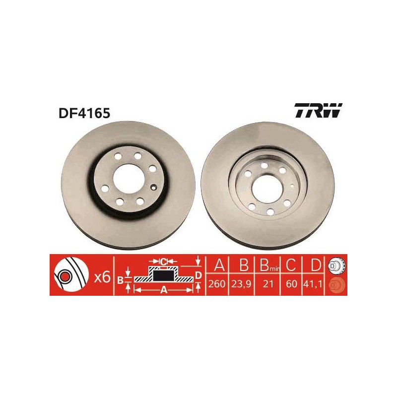 PAIRE DE DISQUES PEINTS