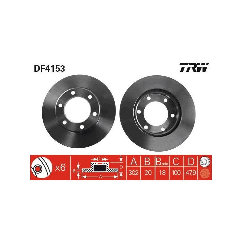 PAIRE DE DISQUES
